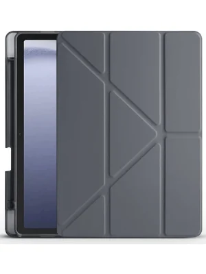 Newface Xiaomi Redmi Pad Pro 12.1 Kılıf Kalemlikli Mars Tablet Kılıfı - Koyu Gri