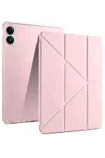 Newface Xiaomi Redmi Pad Pro 12.1 Kılıf Kalemlikli Mars Tablet Kılıfı - Rose Gold