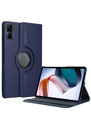 Newface Xiaomi Redmi Pad SE 4G Kılıf 360 Tablet Deri Kılıf - Lacivert
