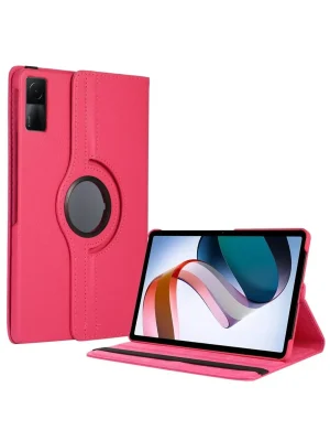 Newface Xiaomi Redmi Pad SE 4G Kılıf 360 Tablet Deri Kılıf - Pembe