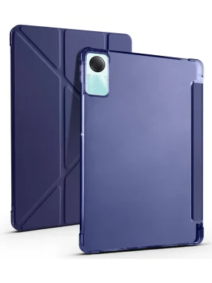 Newface Xiaomi Redmi Pad SE 4G Kılıf Kalemlikli Mars Tablet Kılıfı - Lacivert