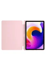 Newface Xiaomi Redmi Pad SE 4G Kılıf Kalemlikli Mars Tablet Kılıfı - Rose Gold - Görsel 2