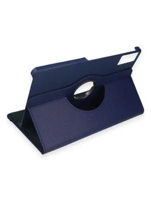 Newface Xiaomi Redmi Pad SE Kılıf 360 Tablet Deri Kılıf - Lacivert