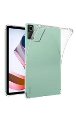 Newface Xiaomi Redmi Pad SE Kılıf Anti Şeffaf Tablet Silikon - Şeffaf - Görsel 3