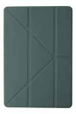 Newface Xiaomi Redmi Pad SE Kılıf Kalemlikli Mars Tablet Kılıfı - Koyu Yeşil