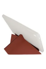 Newface Xiaomi Redmi Pad SE Kılıf Kalemlikli Mars Tablet Kılıfı - Mor - Görsel 4