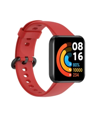 Newface Xiaomi Redmi Watch 2 Klasik Kordon - Kırmızı