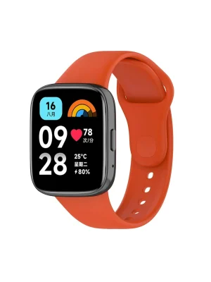 Newface Xiaomi Redmi Watch 3 Active Klasik Kordon - Turuncu