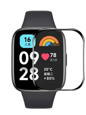 Newface Xiaomi Redmi Watch 3 Active Polymer Nano Ekran Koruyucu - Şeffaf
