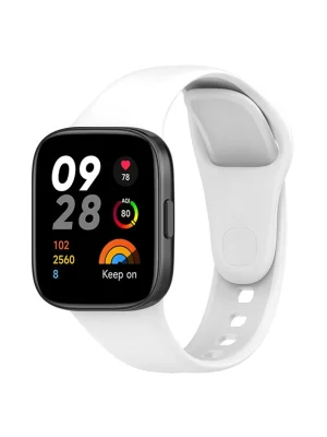 Newface Xiaomi Redmi Watch 3 Klasik Kordon - Beyaz