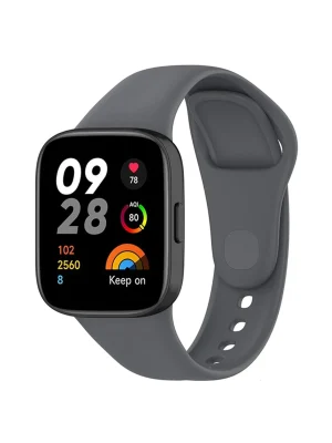 Newface Xiaomi Redmi Watch 3 Klasik Kordon - Füme
