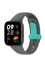 Newface Xiaomi Redmi Watch 3 Origin Silikon Kordon - Füme