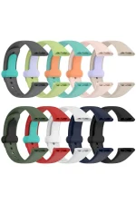 Newface Xiaomi Redmi Watch 3 Origin Silikon Kordon - Kırmızı - Görsel 5