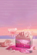 Newface Z4 Kuzey Okyanus Temalı Gece Lambası Özellikli BT Kablosuz Hoparlör - Pembe - Görsel 2