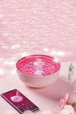 Newface Z5 Arktik Okyanus Temalı BT Kablosuz Hoparlör - Pembe - Görsel 3