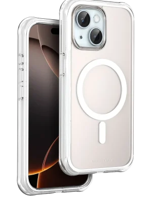 Onegif Apple iPhone 15 Hulk Magsafe Kapak - Beyaz