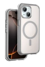 Onegif Apple iPhone 15 Hulk Magsafe Kapak - Titan Gri