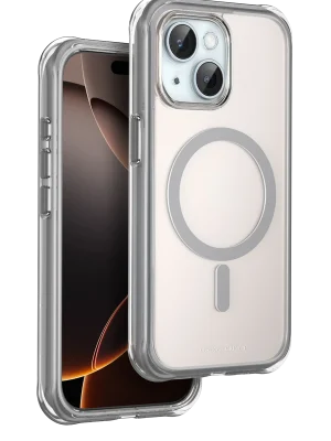 Onegif Apple iPhone 15 Hulk Magsafe Kapak - Titan Gri