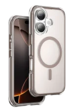 Onegif Apple iPhone 16 Hulk Magsafe Kapak - Çöl Titanyum