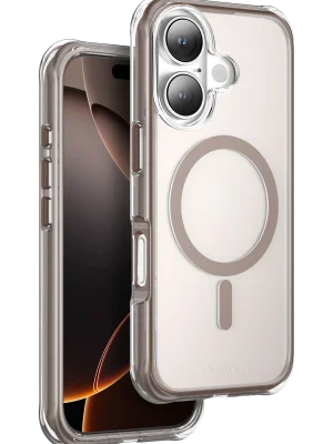 Onegif Apple iPhone 16 Hulk Magsafe Kapak - Çöl Titanyum