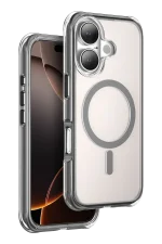 Onegif Apple iPhone 16 Hulk Magsafe Kapak - Siyah