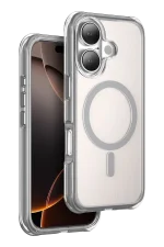 Onegif Apple iPhone 16 Hulk Magsafe Kapak - Titan Gri