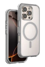 Onegif Apple iPhone 16 Pro Hulk Magsafe Kapak - Titan Gri