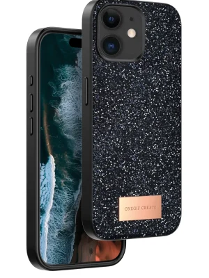 Onegif iPhone 11 Bright Simli Kapak - Siyah