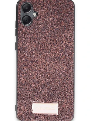 Onegif Samsung Galaxy A05 Bright Simli Kapak - Derin Mor