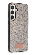 Onegif Samsung Galaxy A05S Bright Simli Kapak - Gold - Görsel 2