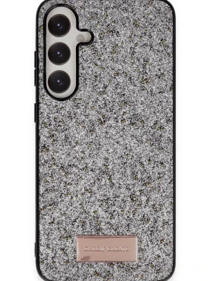 Onegif Samsung Galaxy A05S Bright Simli Kapak - Gümüş