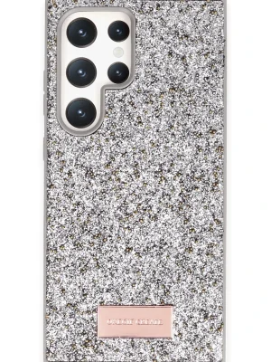 Onegif Samsung Galaxy S23 Ultra Bright Simli Kapak - Gümüş