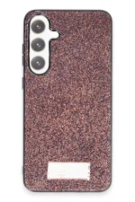 Onegif Samsung Galaxy S24 Bright Simli Kapak - Derin Mor