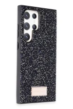 Onegif Samsung Galaxy S24 Ultra Bright Simli Kapak - Siyah - Görsel 2