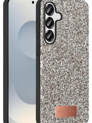 Onegif Samsung Galaxy S25 Plus Bright Simli Kapak - Gold