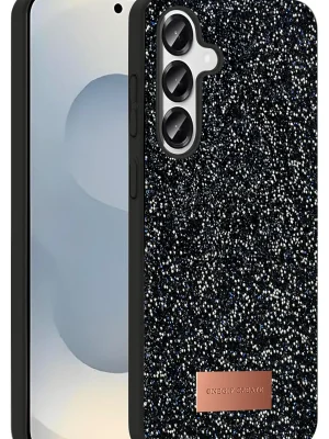 Onegif Samsung Galaxy S25 Plus Bright Simli Kapak - Siyah