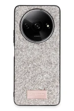 Onegif Xiaomi Redmi A3 4G Bright Simli Kapak - Gold