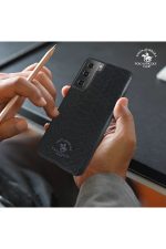 Santa Barbara Polo Racquet Club Samsung Galaxy S22 Knight Deri Kapak - Siyah - Görsel 3