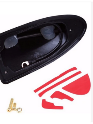 Opel Corsa Beyaz Anten Elektrikli Balina Shark Köpek Balığı Oto Tavan Anteni