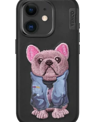 Venco iPhone 11 Cute Desenli Kapak - Siyah