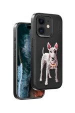 Venco iPhone 11 Perma Desenli Kapak - Siyah - Görsel 2