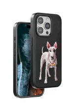 Venco iPhone 14 Pro Max Perma Desenli Kapak - Siyah - Görsel 2