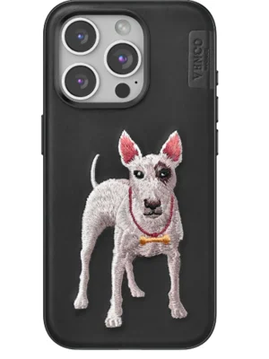 Venco iPhone 14 Pro Max Perma Desenli Kapak - Siyah