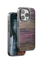 Venco iPhone 14 Pro Max Wave Kapak - Pembe