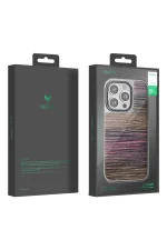 Venco iPhone 14 Pro Max Wave Kapak - Pembe - Görsel 3