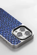 Venco iPhone 15 Pro Max Brand Kapak - Gümüş - Görsel 3