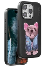 Venco iPhone 15 Pro Max Cute Desenli Kapak - Siyah - Görsel 2