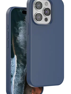 Venco iPhone 15 Pro Max Home Magsafe Kapak - Lacivert