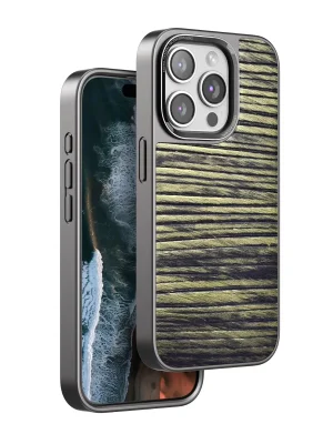 Venco iPhone 15 Pro Max Wave Kapak - Koyu Kahve