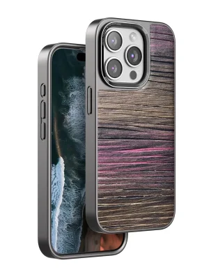 Venco iPhone 15 Pro Wave Kapak - Pembe